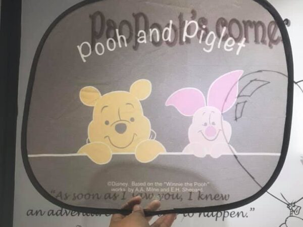 Tấm che kính xe hơi Pooh & Piglet