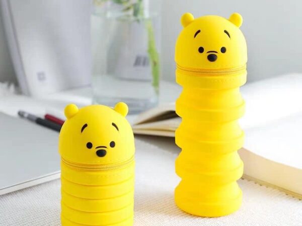 Hộp bút silicon gấu Pooh