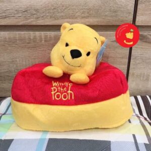 Vỏ bọc hộp khăn giấy gấu Pooh