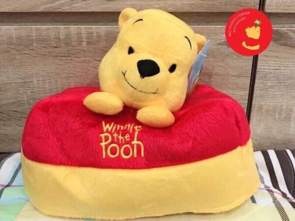 Vỏ bọc hộp khăn giấy gấu Pooh