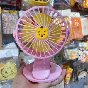 Quạt sạc gấu Pooh