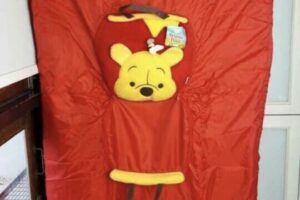 Mền xếp gấu Pooh